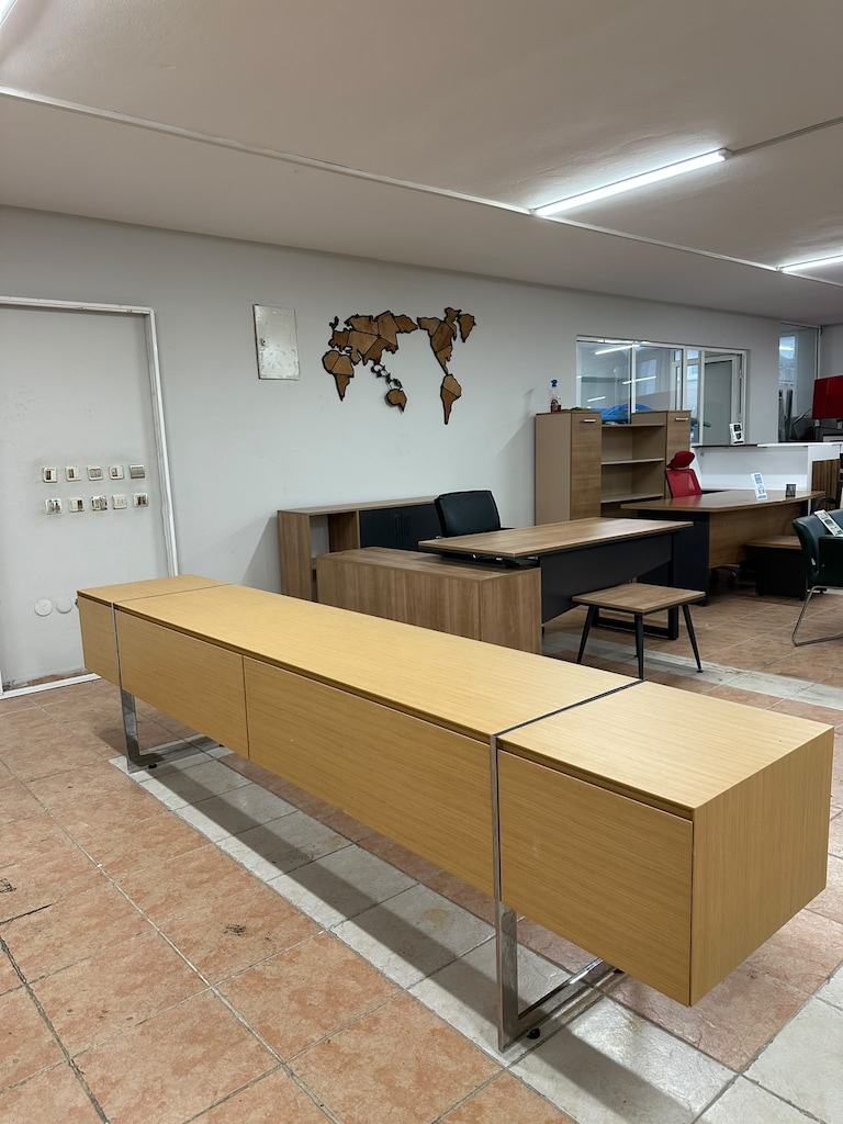 KLAS OFİS ÜSKÜDAR 300x50 CM NURUS AKÇE ARKA KONSOL İKİNCİ EL - 3