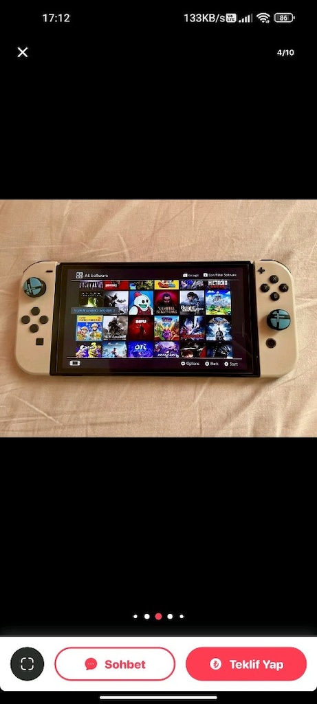 ÇiPLi 1064GB (1TB) Nintendo Switch OLED(keyfi satılık) - 4