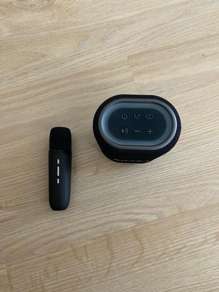 SHAZA Taşınabilir Bluetooth Mikrofonlu Hoparlör - 30W Ses Çıkışı Siyah - 2