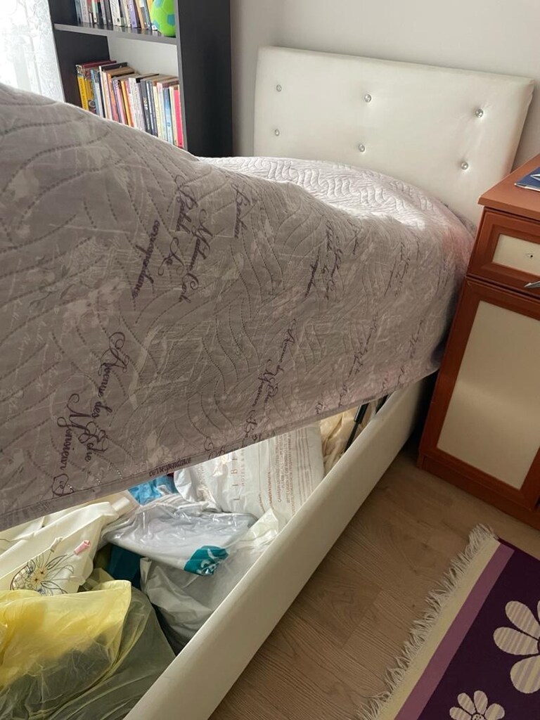 tek kişilik yatak +baza+başlık - 2