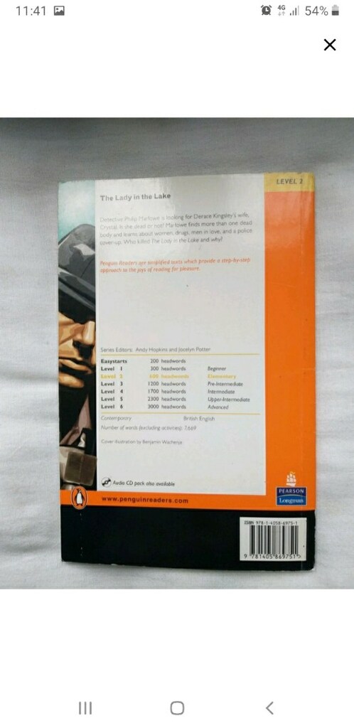 The Lady In The Lake - Raymond Chandler- Penguin Readers (Level 2) - 2