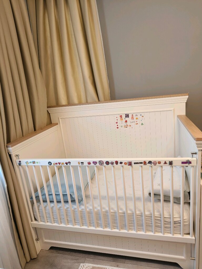Almila Monte Bebek Karyolası 80x140 – Çiziksiz, Yatak Dahil - 3