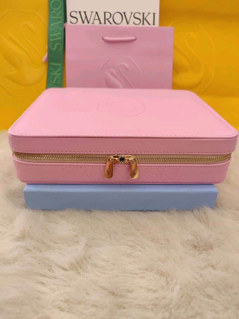 Swarovski Pembe Takı Kutusu - 3