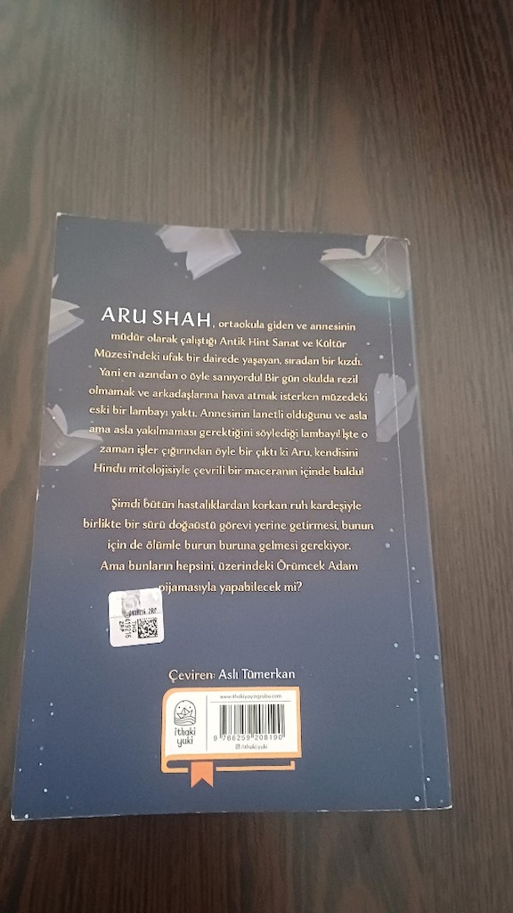 Aru Shah Ve Zamanın Sonu (Bir pandava romanı Roshanı Chokshı 366 sayfa - 2