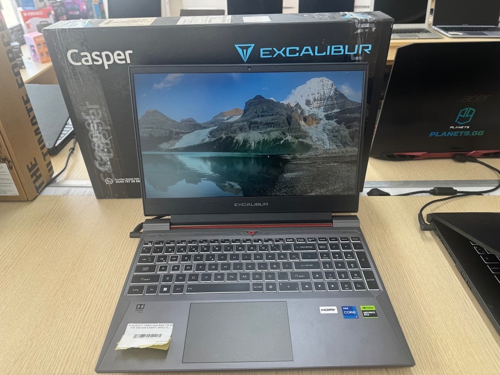 EXCALİBUR *İ7 12650H İŞLEMCİ *32 GB RAM *1TB SSD *RTX 4050 6GB E.K - 2