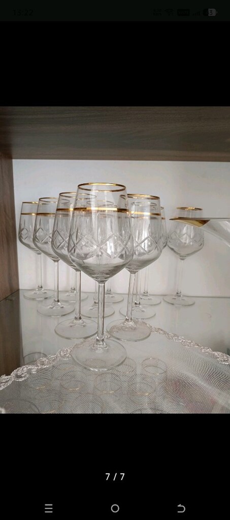 kristal su bardağı takımı - 5