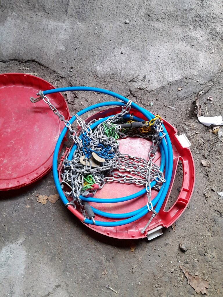 Araba kışlık zincir sağlam çantalı - 2