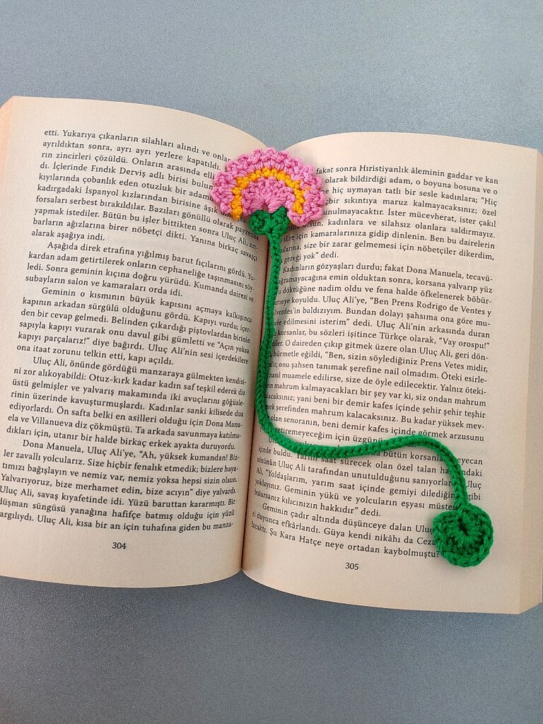 Karanfil Kitap Ayracı - 3
