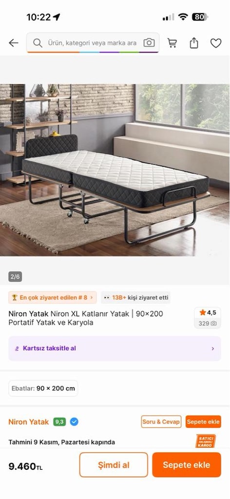Katlanır yatak - 3