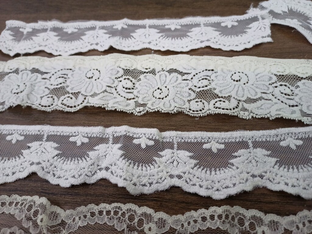 BUYUKLU KUCUKLU,UZUN-KİSA DANTEL PARCALARİ - 7