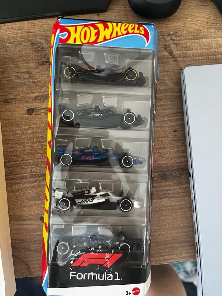 hot wheels f1 5 li set - 2