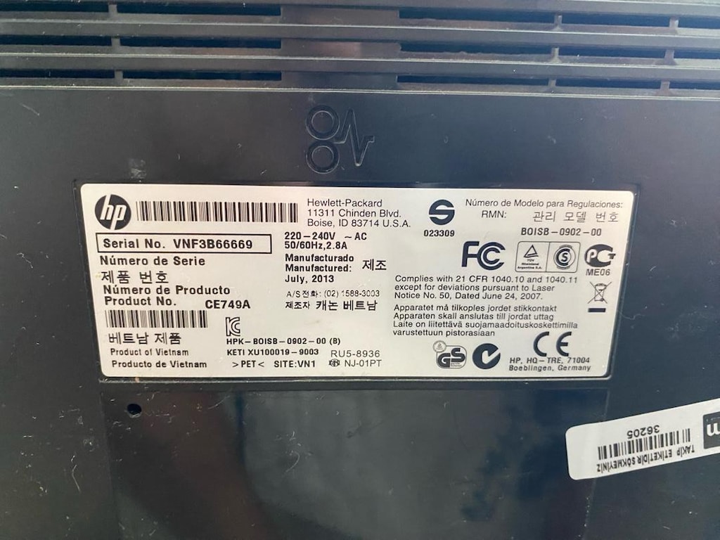 HP LaserJet P1606dn - 4