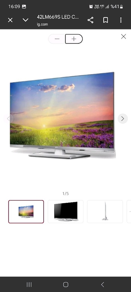 lg 42 lm669s smart tv uydulu (aciklamayi oku) - 4