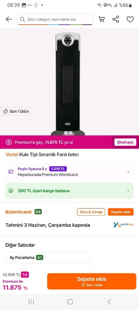 vestel kule tipi isitici - 7
