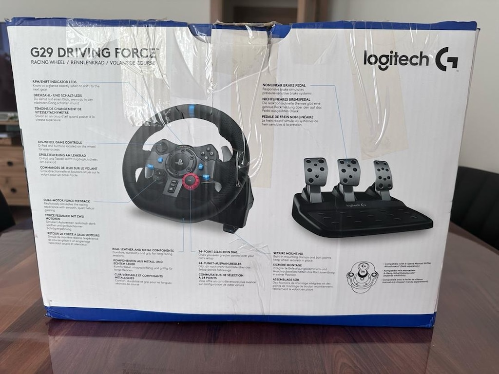 Logitech G29 Driving Force Direksiyon + Pedal Seti - 9
