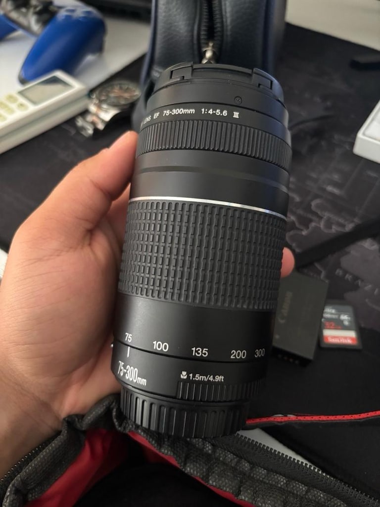Canon EOS 850D | 18-55mm + 75-300mm Çift Lens + Çanta - 5