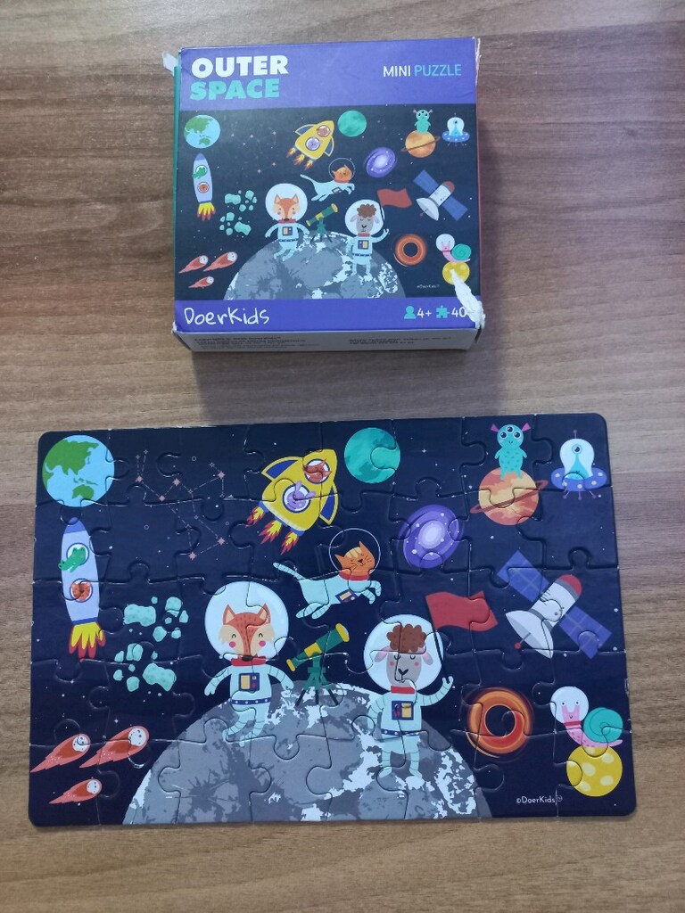 5 adet 40 parça mini puzzle - 3