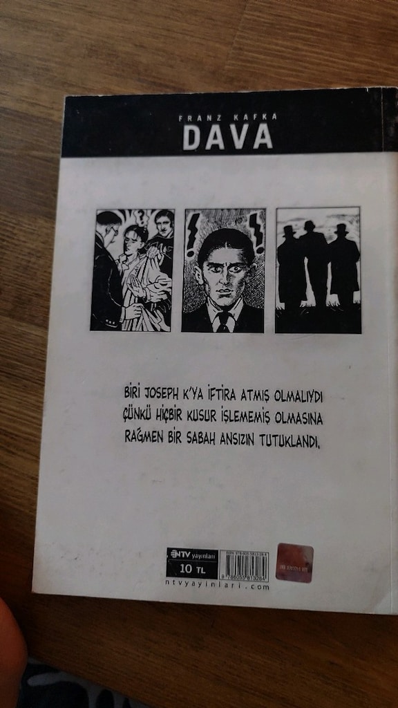 Franz Kafka dava çizgi roman - 3