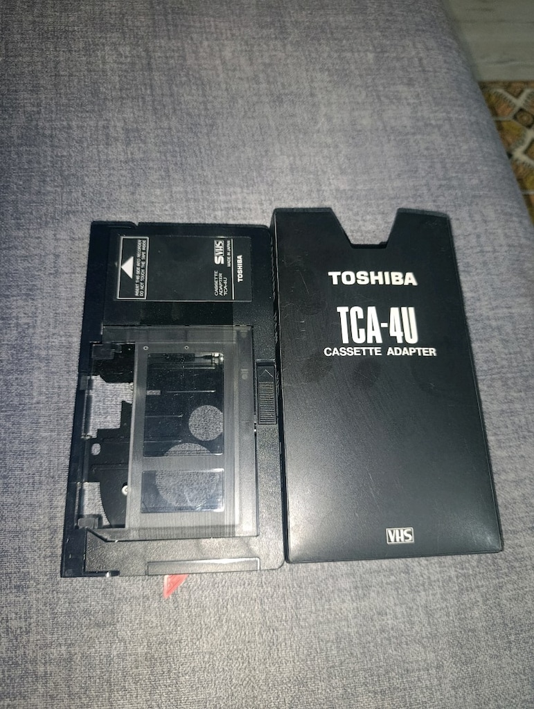 kaset adaptörü Toshiba VHS - 4
