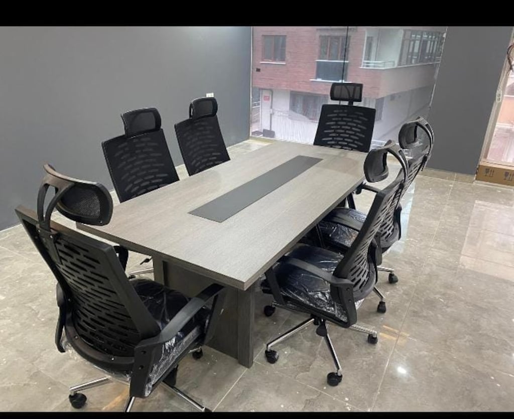 Ofis Masası Büro Takımı Koltuk Mobilyaları Mobilya Oturma Grubu-752 - 3