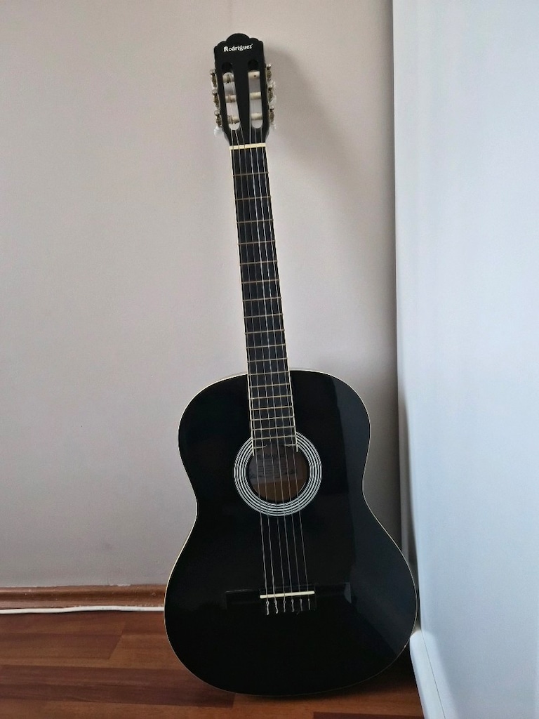 Rodriguez 4/4 Klasik Gitar (Siyah) - SIFIR / HİÇ KULLANILMADI - 5