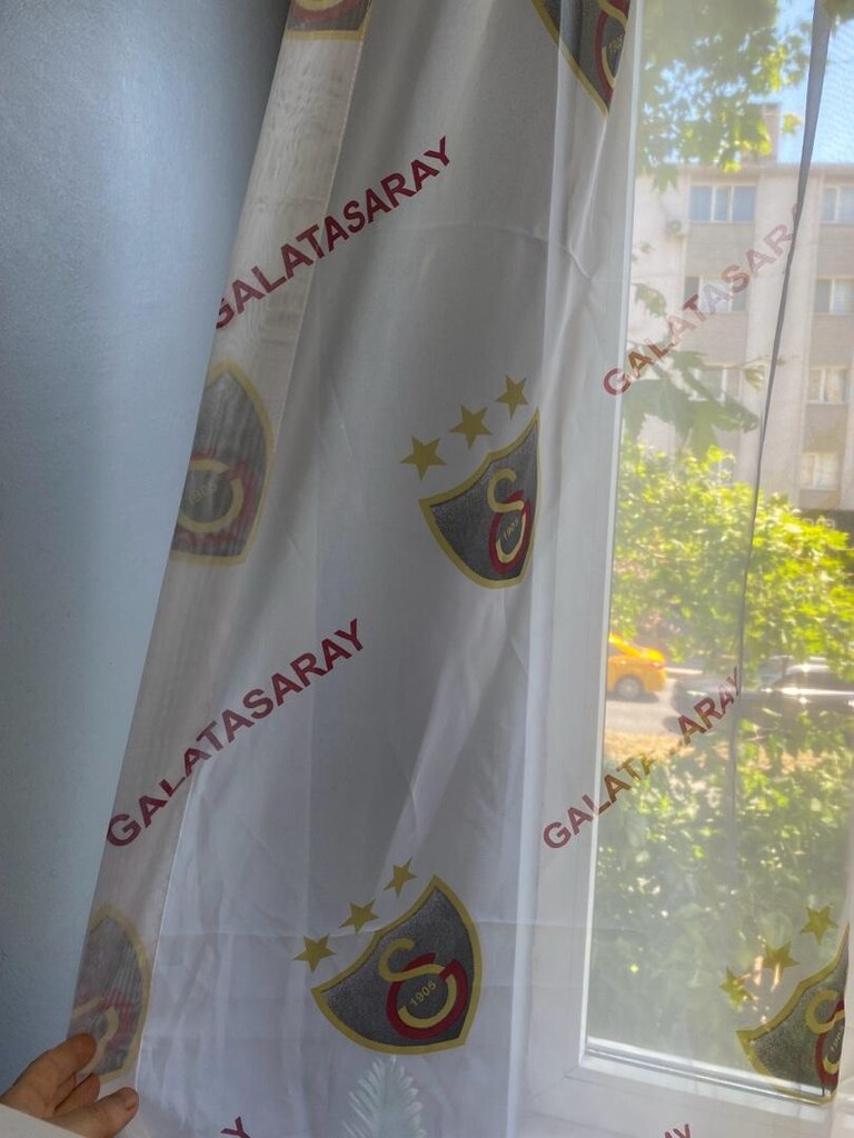 FANATİKLER İÇİN. GS ARMALI TÜL PERDE - 11