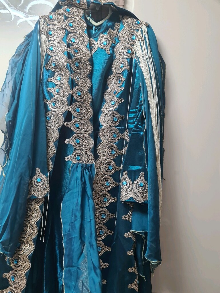 Tesettür Model Bindallı Kına Elbisesi - 3