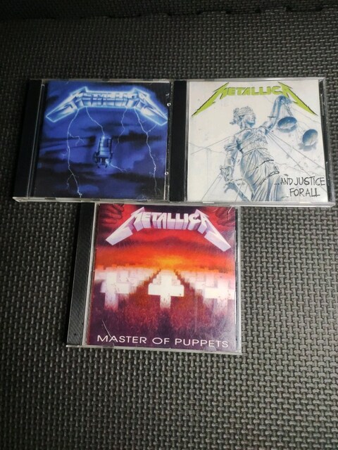 Metallica CD,leri temiz