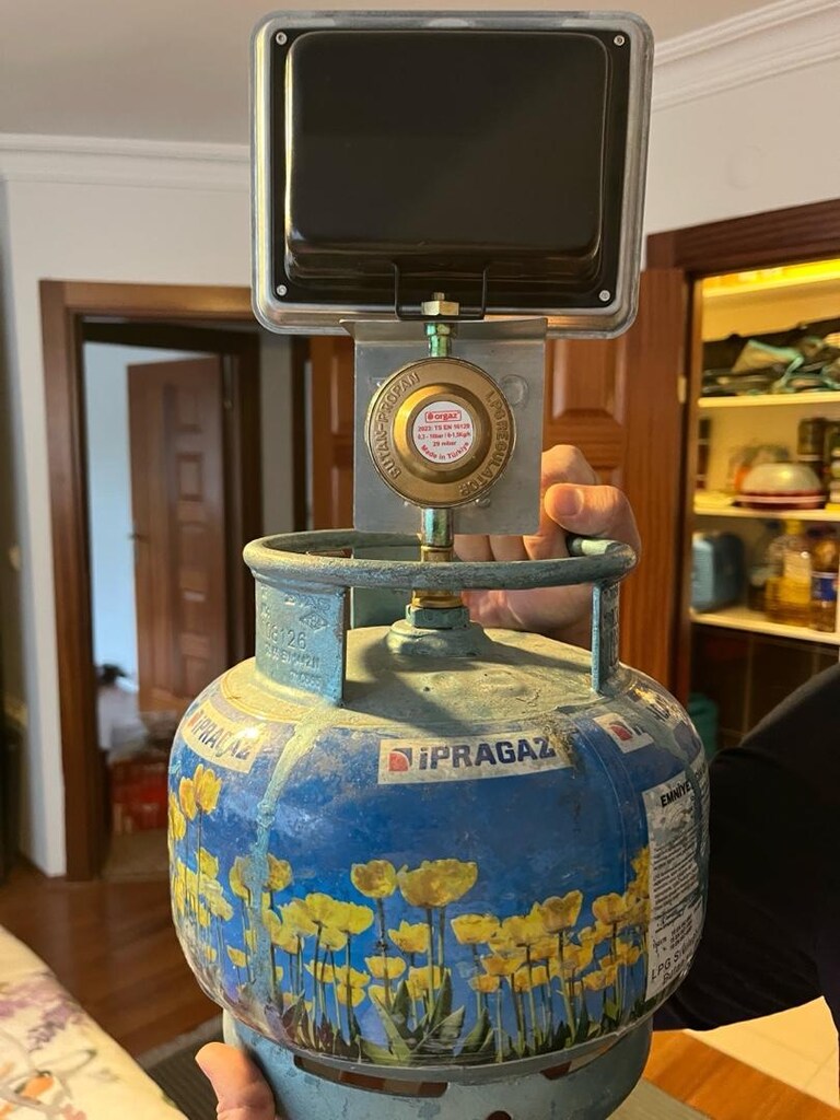 kamp sobası ve tüpü - 5