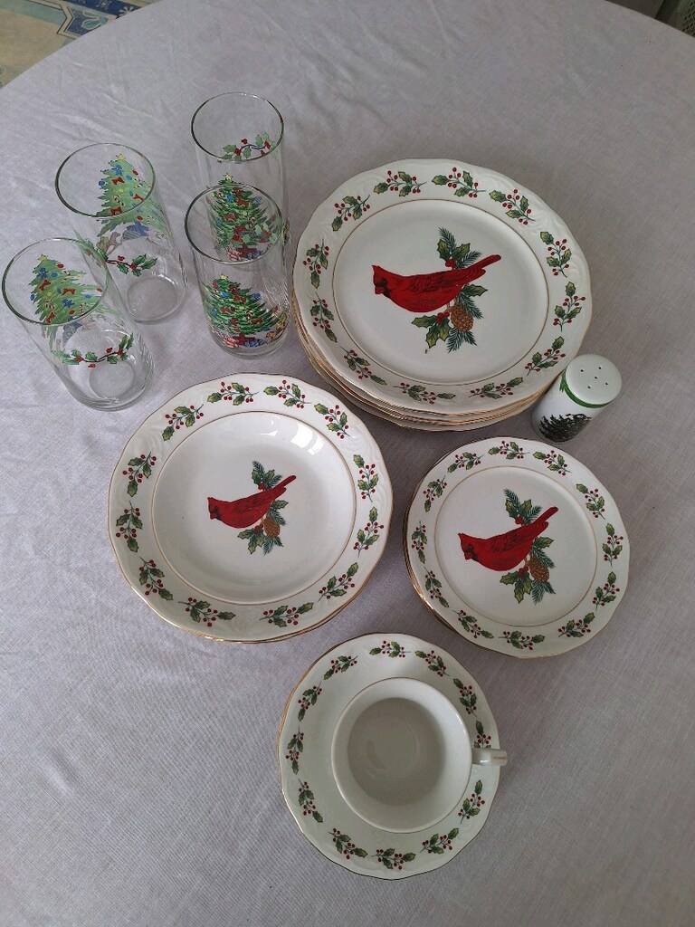 yılbaşı temalı yemek takımı - 2