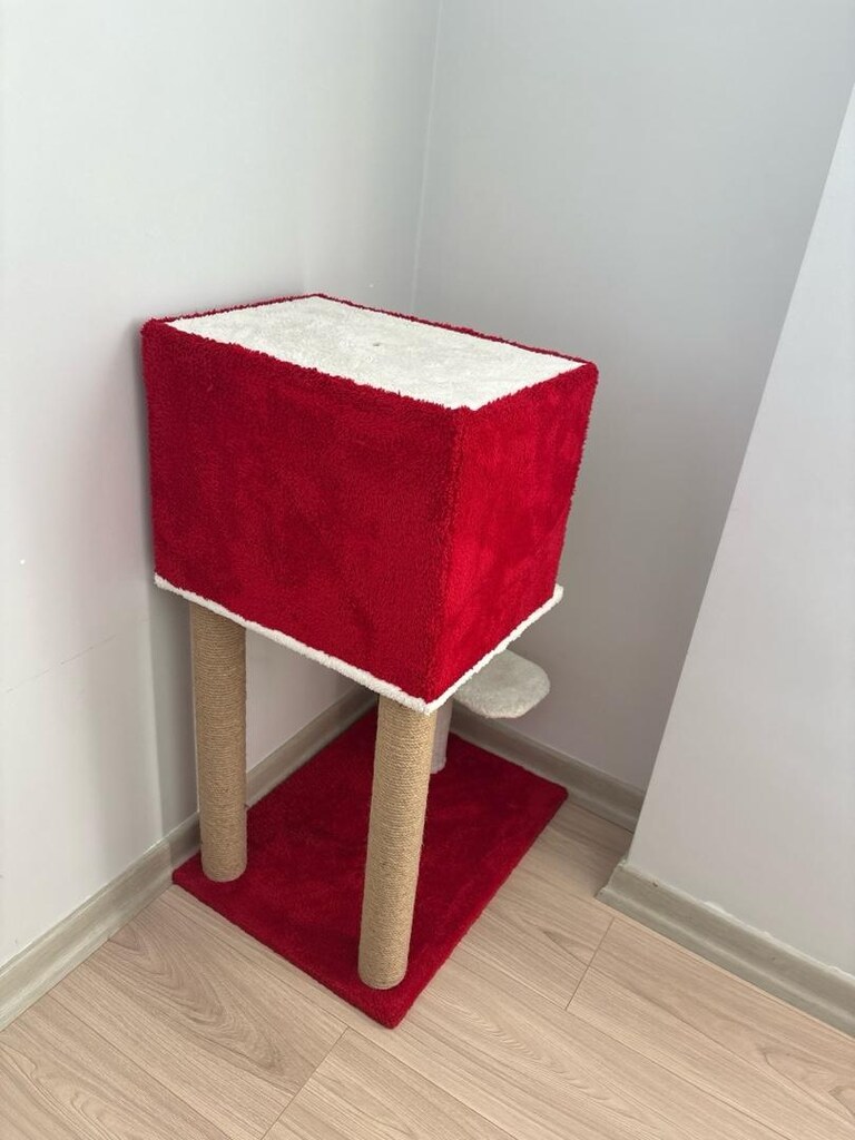 kedi tırmalama ve oyun evi - 5