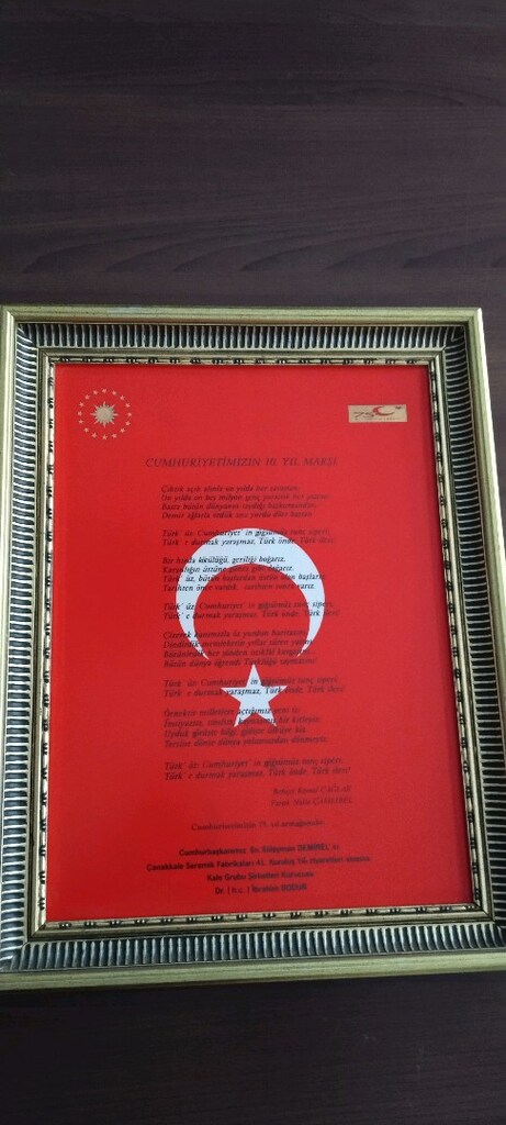 KOLEKSİYONCULARA ÖZEL SERAMİK TABLO - 2