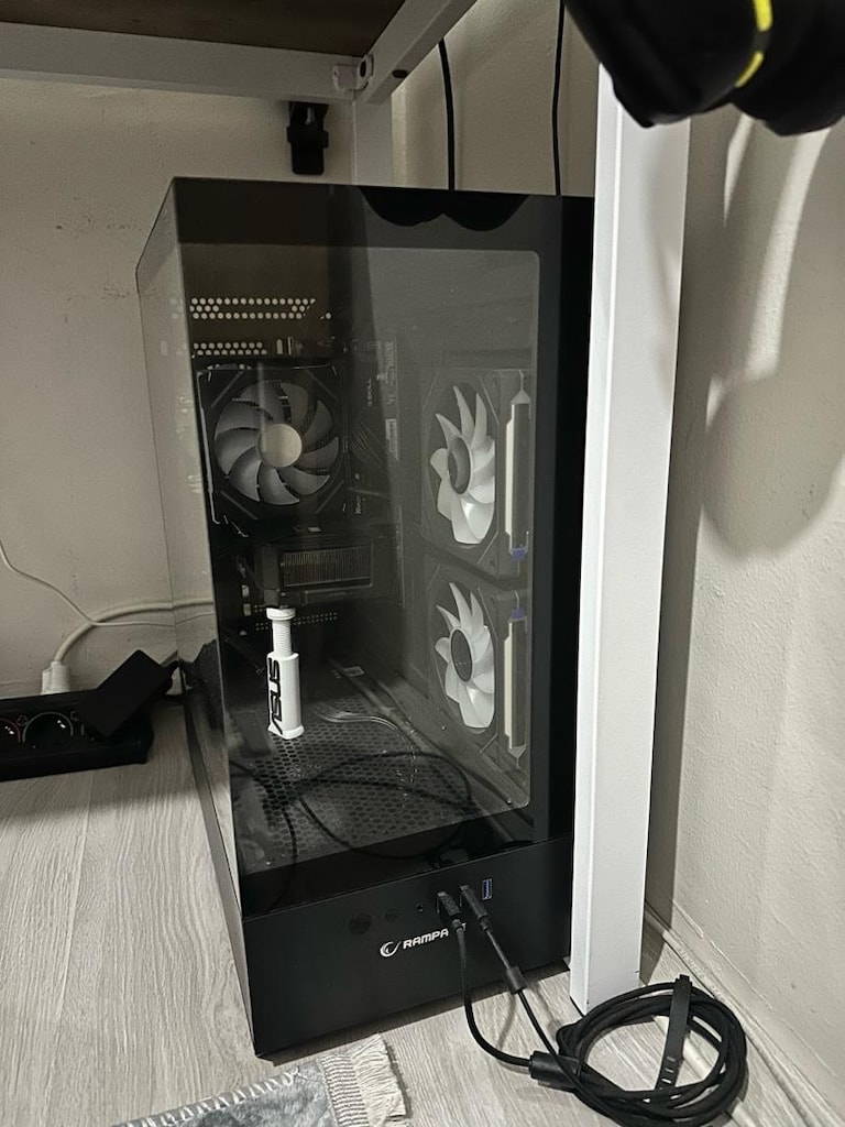 Rampage Calıbre gaming kasa 80+Bronze 750W - 2