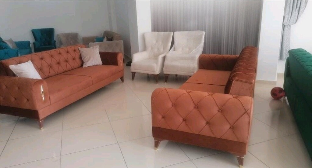 4lu salon takımı sıfır paketli ürünler satiyorum her rengi modeli var - 6