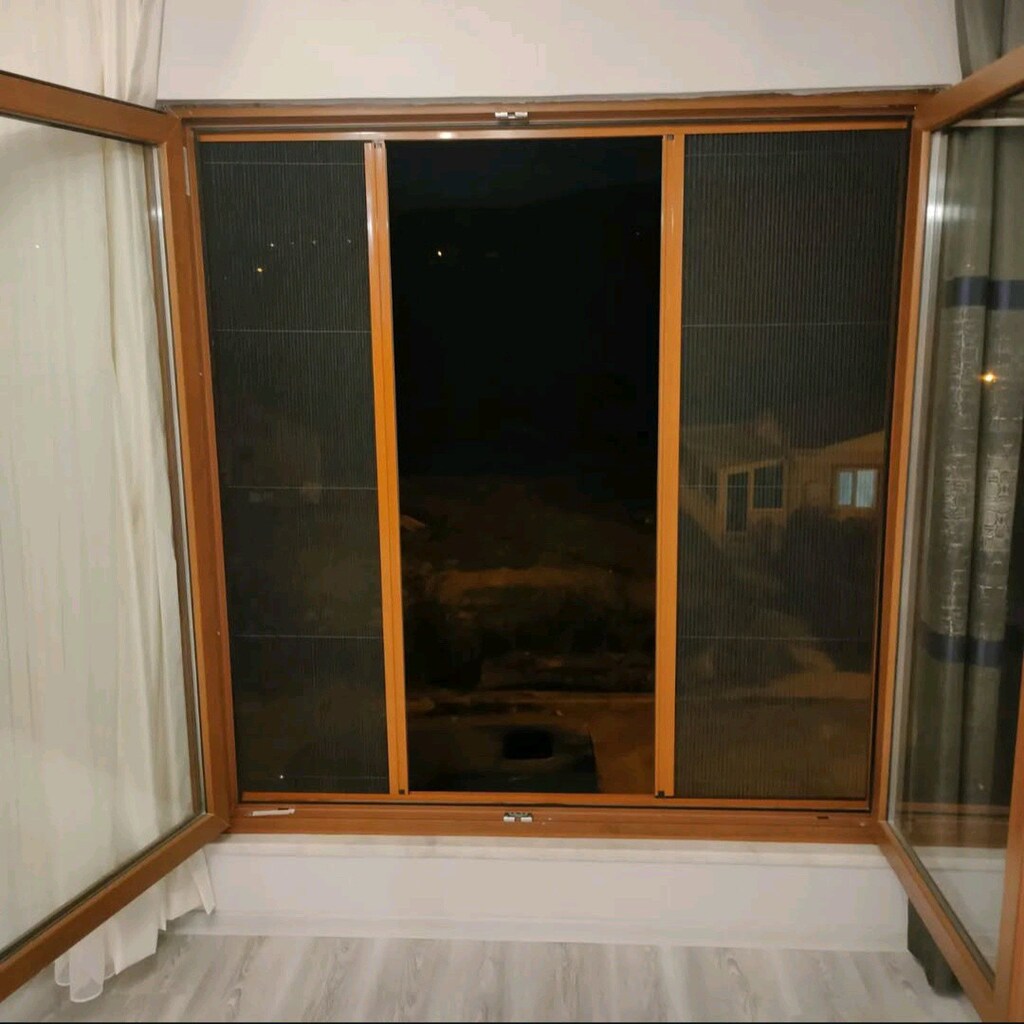 SİNEKLİX Double Akordeon Sürgülü Sineklik | Özel Ölçü | Montajsız - 13