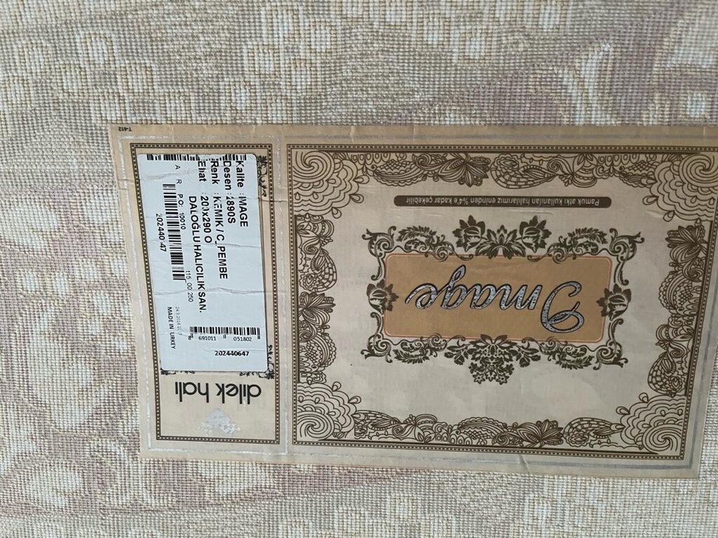 %100 yün orjinal halı - 4