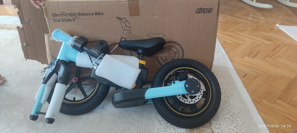 Hifree elektrikli çocuk denge bisikleti - 3