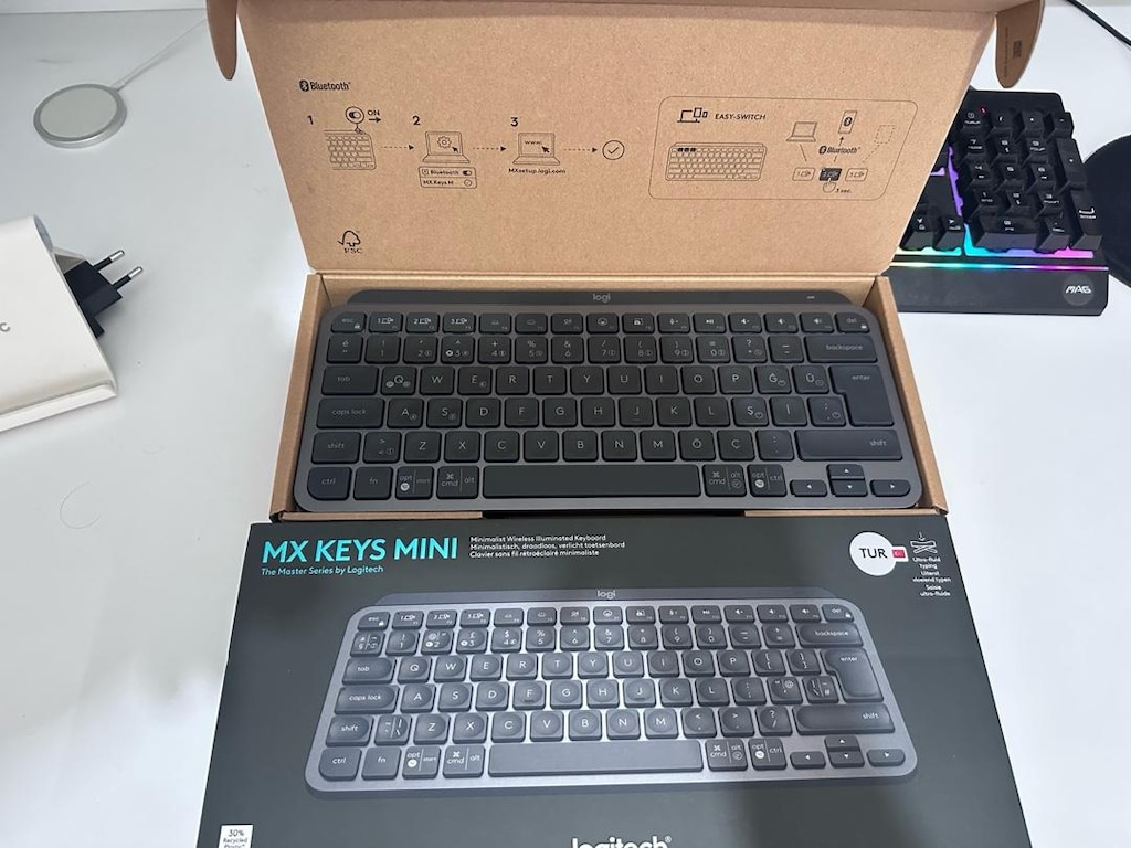 logitech mx keys mini klavye(2 yıl garantili) - 3