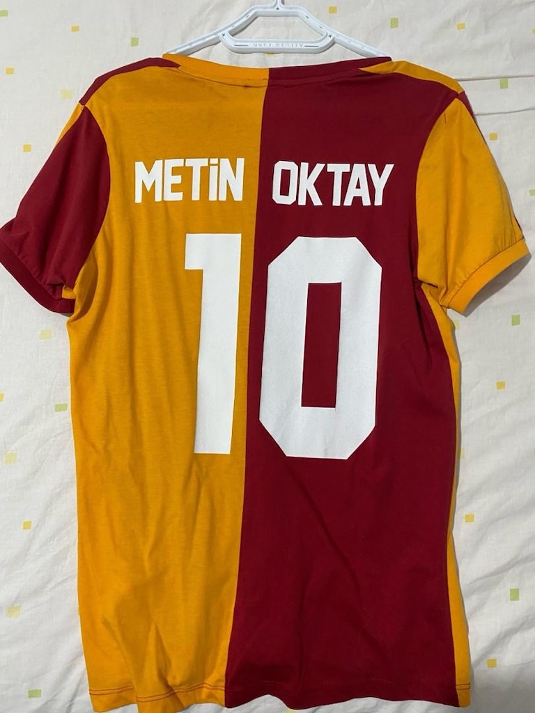 2016-2017 Yıllarına Ait Gs Islak İmzali Metin Oktay Forması - 2