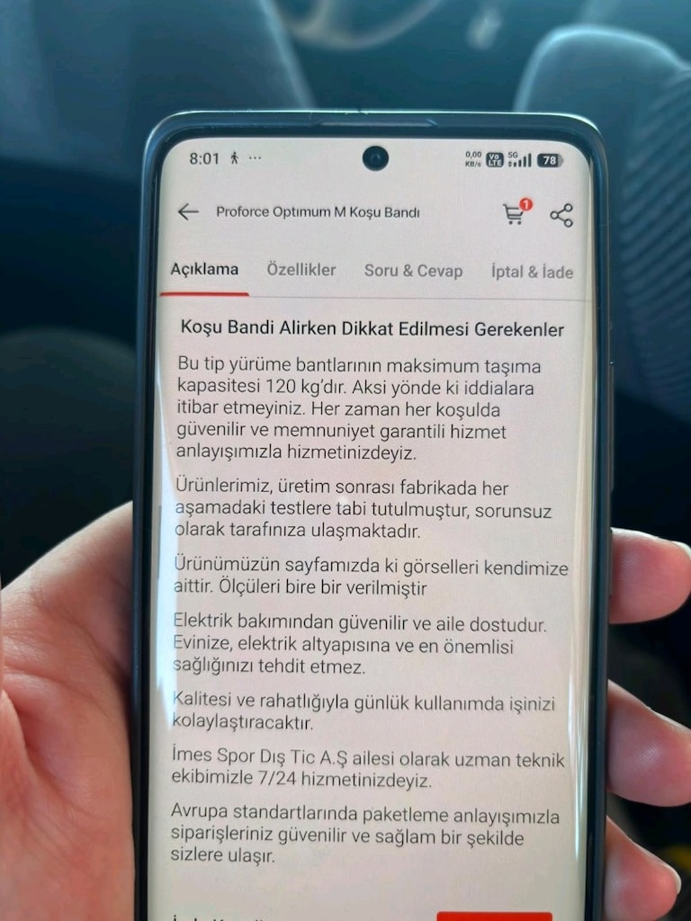 hiç kullanılmamış 8 aydır boşta bekleyen koşu bandı - 13