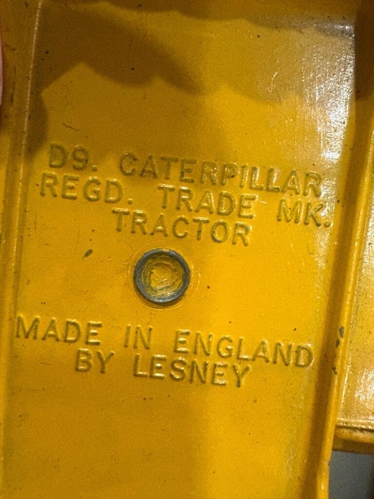 Matchbox King Size No:6 - Vintage Caterpillar D9 Traktör (1960s - İngi - 8