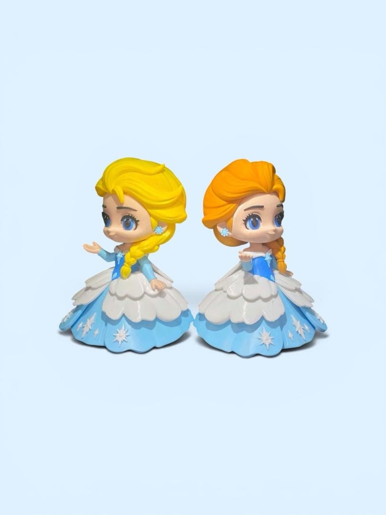 Elsa 3D figür - 3