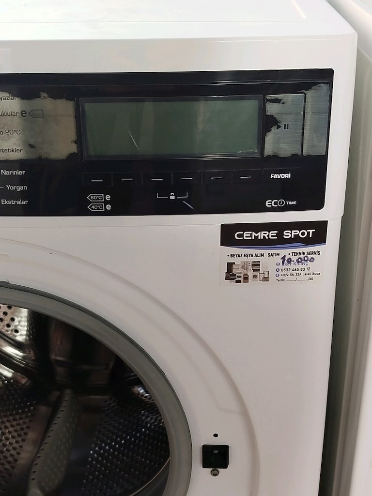VESTEL 10 KG ÇAMAŞIR MAKİNESİ İZMİR İÇİ 3 AY GARANTİMİZ VARDIR - 7