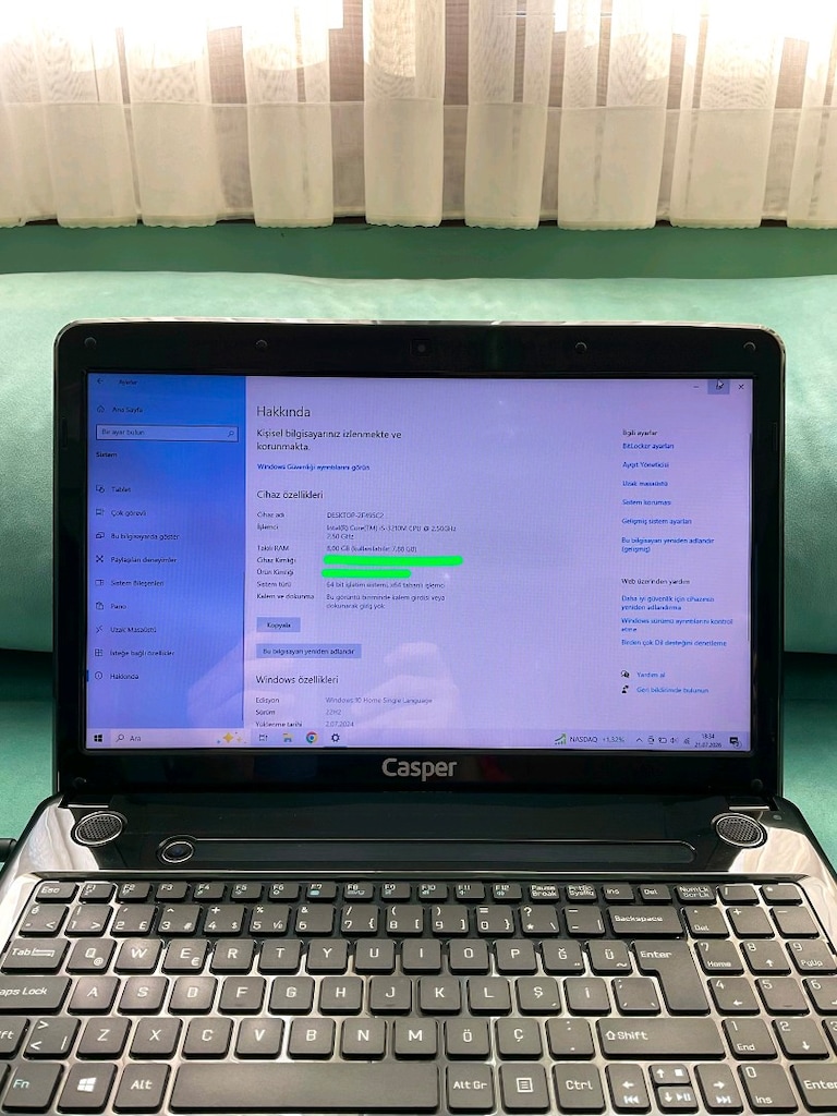Casper Nirvana NB 15.6 3210B - 4