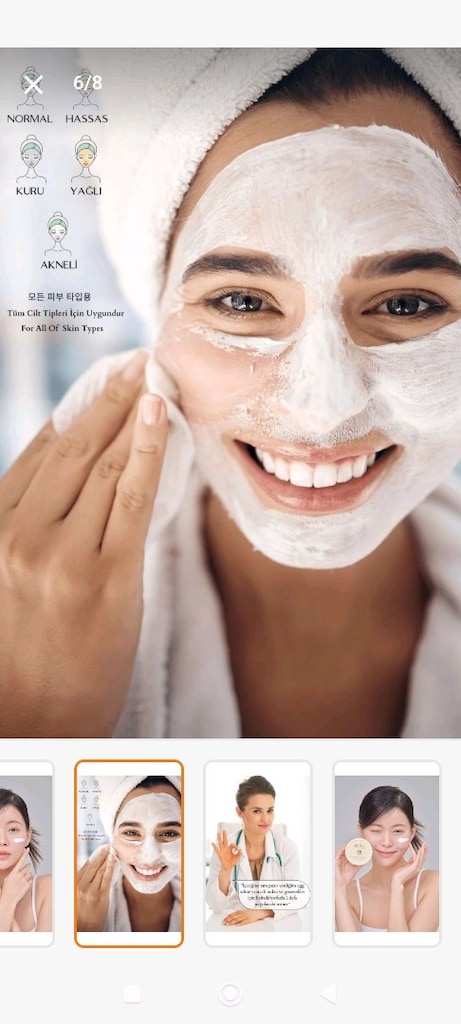koreya yüz maske - 5