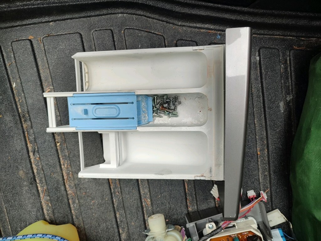 Samsung Çamaşır makinesi Ecobubble 9kg motor ve diğer parçaları - 5