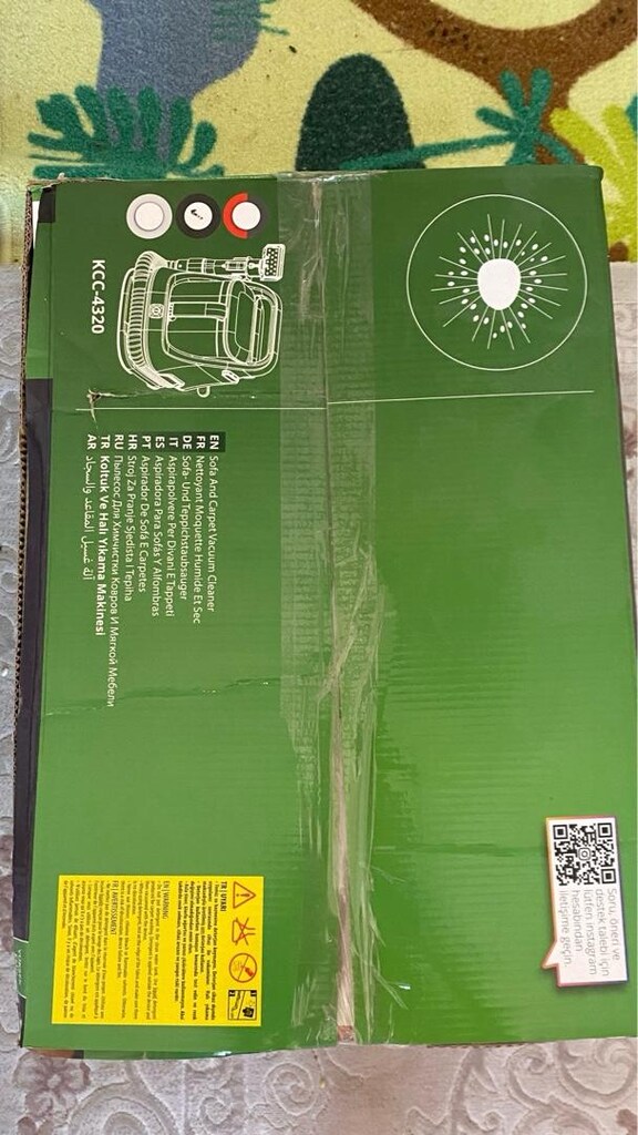 halı yıkama makinesi kiwi kcc4320 - 13