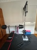 BENCH PRESS-DUVAR TİPİ LAT MACHİNE-BARLI HALTER DAMBIL SETİ - 3