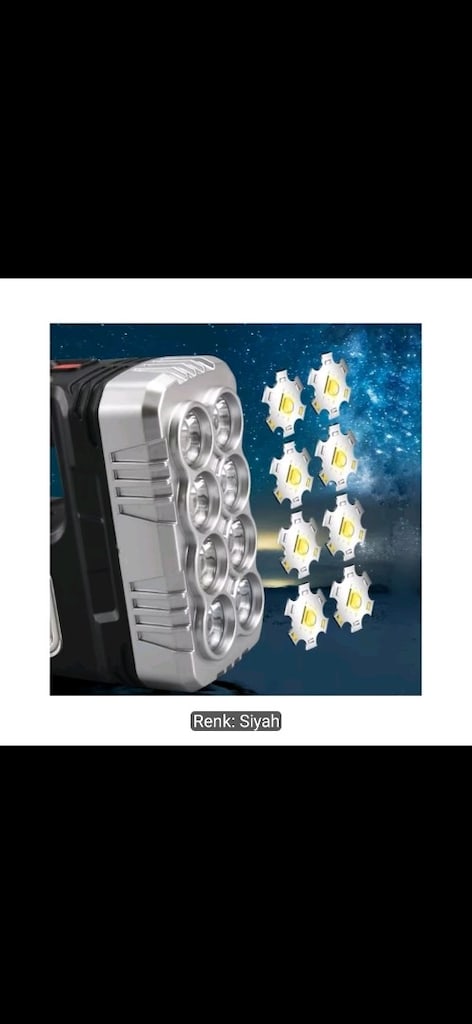 Taşınabilir ,led el projektör fener - 2