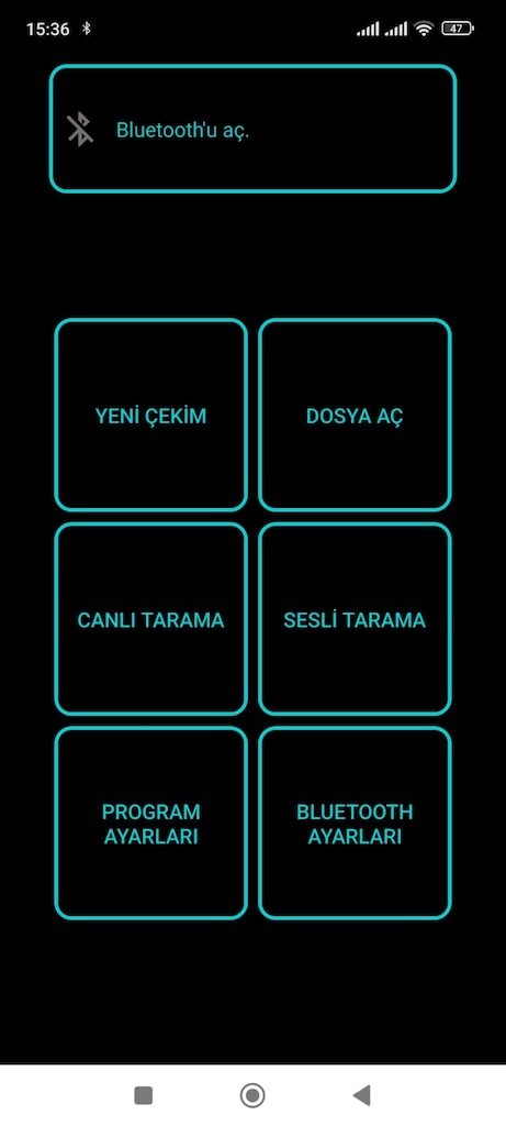 Hira Dedektör GTR Strong Ultra Android Elektromanyetik 3D Yer Altı... - 4